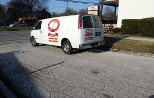 Steamy Stuarts van at Restoration Office