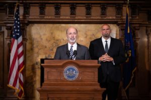 PA Governer Tom Wolfe and Fetterman talking about legalizing drugs in PA